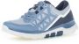 Gabor rollingsoft sensitive 86.989.26 dames rollende wandelsneaker blauw waterdicht - Thumbnail 2