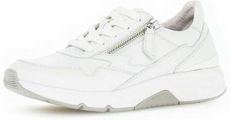 Gabor Rollingsoft Sneakers met sleehak met logo bij de hiel