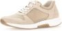 Gabor Rollingsoft Sneakers met sleehak vrijetijdsschoen lage schoen veterschoen in zomerse materiaalmix - Thumbnail 2