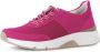 Gabor Rollingsoft Sneakers met sleehak vrijetijdsschoen lage schoen veterschoen logo op de hiel - Thumbnail 1