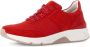 Gabor Rollingsoft Sneakers met sleehak vrijetijdsschoen lage schoen veterschoen logo op de hiel - Thumbnail 1