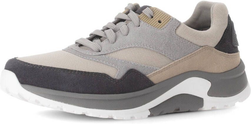 Gabor Rollingsoft Sneakers met sleehak vrijetijdsschoen lage schoen veterschoen met verwisselbaar voetbed breedte g