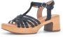 Gabor Lichtgewicht hoge hak sandalen Black Dames - Thumbnail 2