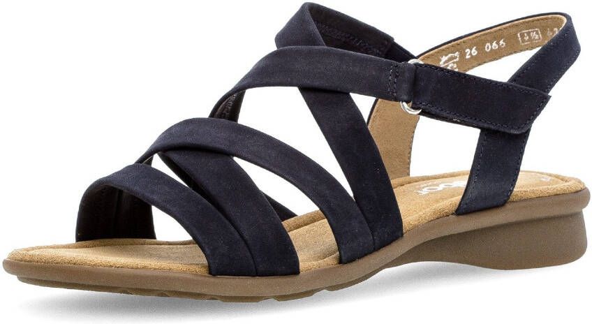 Gabor Sandaaltjes Florence zomerschoen comfort-schoen riemchensandaal in breedte g (= breed)