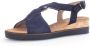 Gabor Sandalen blauw Suede Dames - Thumbnail 3