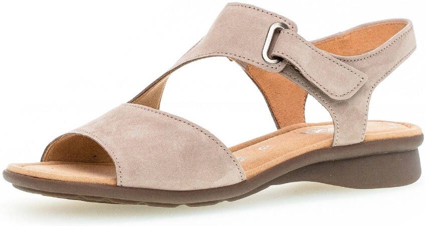 Gabor Sleehaksandaaltjes Florence zomerschoen bandensandaal comfortabele schoen in breedte g (=wijd)