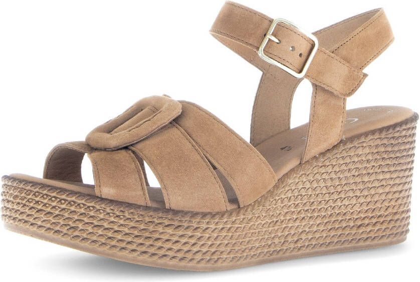 Gabor Sleehaksandaaltjes plateau zomerschoen bandjessandaal met best fitting-uitrusting - Foto 2