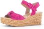 Gabor Gele suède sandaal voor dames Pink Dames - Thumbnail 3