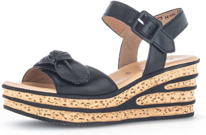 Gabor -Dames zwart sandalen - Foto 2