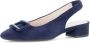 GABOR Slingbacks Dames 521 Maat: 35 5 Materiaal: Suède Kleur: Blauw - Thumbnail 3