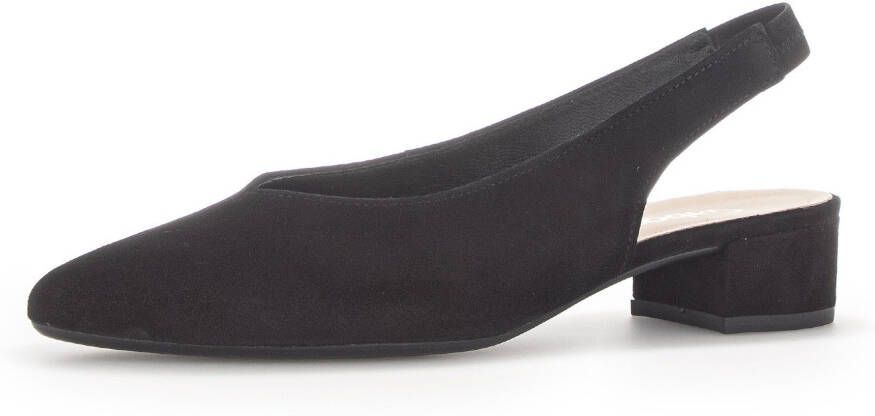 Gabor Slingback pumps blokhak avondschoen zomerschoen met elastische band