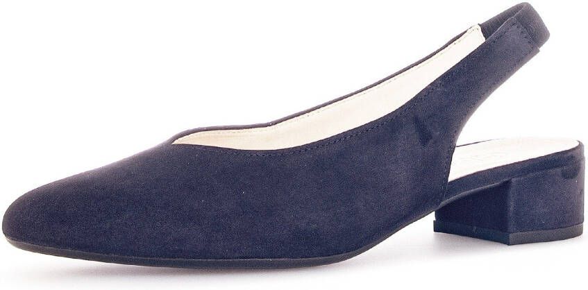 Gabor Slingback pumps blokhak avondschoen zomerschoen met elastische band