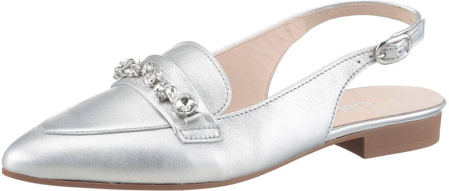 Gabor Slingback pumps blokhak avondschoen feestdag schoen in spitse vorm