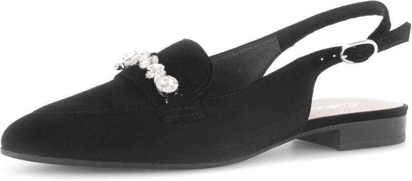 Gabor Slingback pumps blokhak avondschoen feestdag schoen in spitse vorm