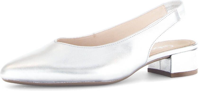 Gabor Slingback pumps blokhak feestdagsschoen avond-schoen met elastische band