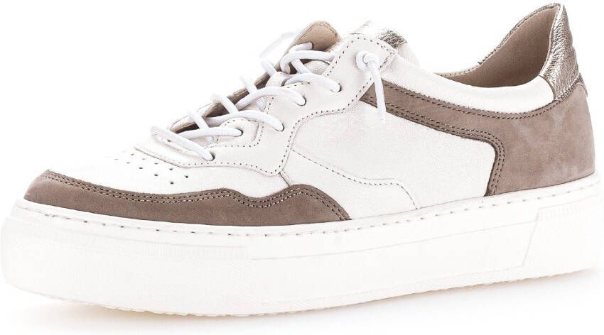 Gabor Slip-on sneakers met contrastbeleg