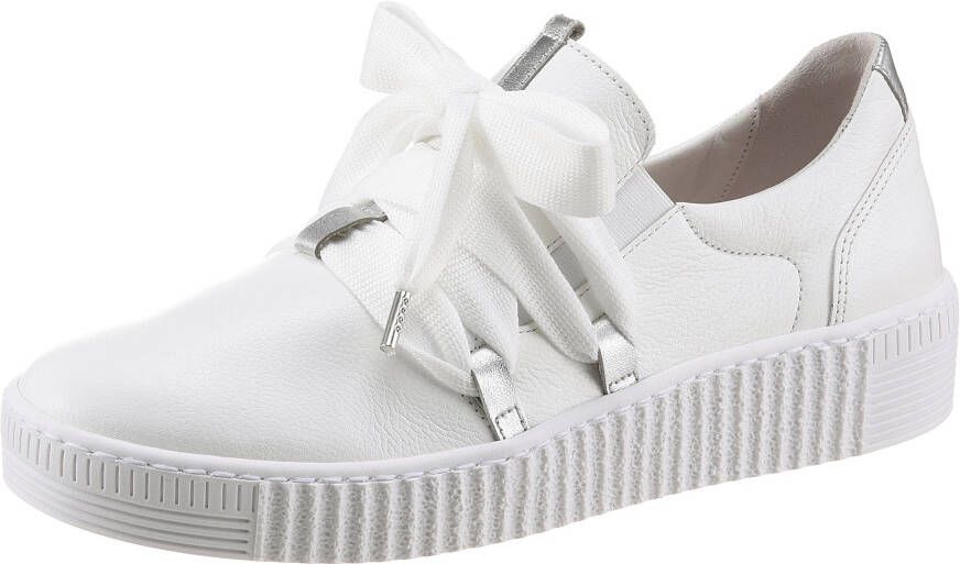 Gabor Slip-on sneakers Veterschoen lage schoen slipper met opgestikte versiersluiting - Foto 3