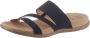 Gabor Slippers sleehak zomerschoen pantoffels met ademende leren voering - Thumbnail 2
