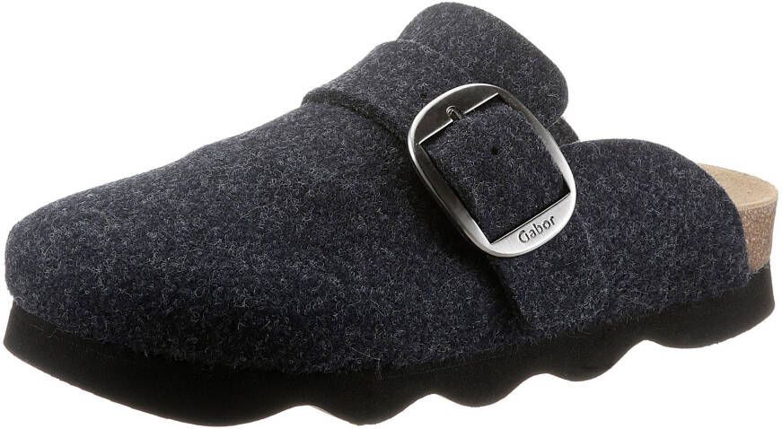 Gabor Slippers met een logo-opschrift