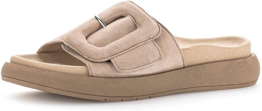 Gabor Slippers beige Suede Dames - Foto 2