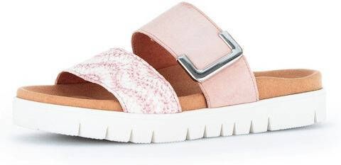 Gabor Slippers met siergesp - Schoenen.nl