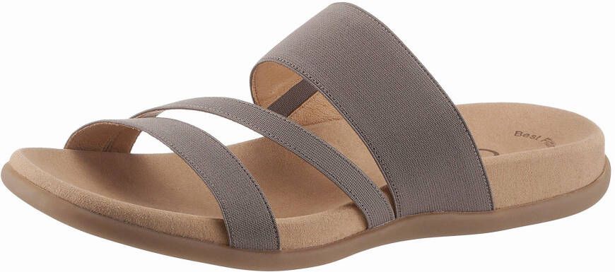 Gabor Slippers sleehak zomerschoen pantoffels met ademende leren voering - Foto 2