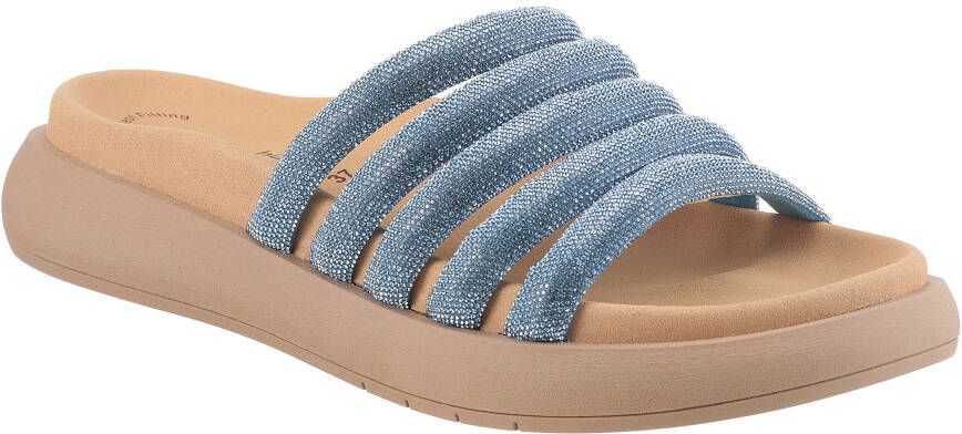 Gabor Slippers plateau zomerschoen slippers met best fitting-uitrusting