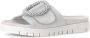 Gabor Slippers plateau zomerschoen slippers met sierparels aan de decoratieve gesp - Thumbnail 2