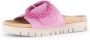 Gabor Slippers plateau zomerschoen slippers met sierparels aan de decoratieve gesp - Thumbnail 3