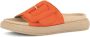 Gabor Slippers plateau zomerschoen slippers met grote decoratieve gesp - Thumbnail 3