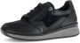 Gabor -art 76.307 67-sneaker-zwart-grijze zool-veter rits-K-leest - Thumbnail 2
