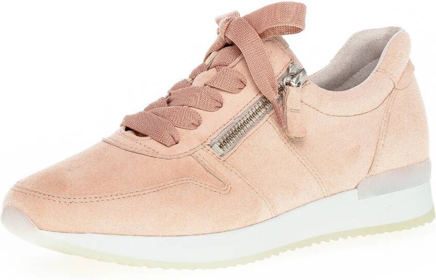 Gabor Sneakers met sleehak met rits aan de buitenkant