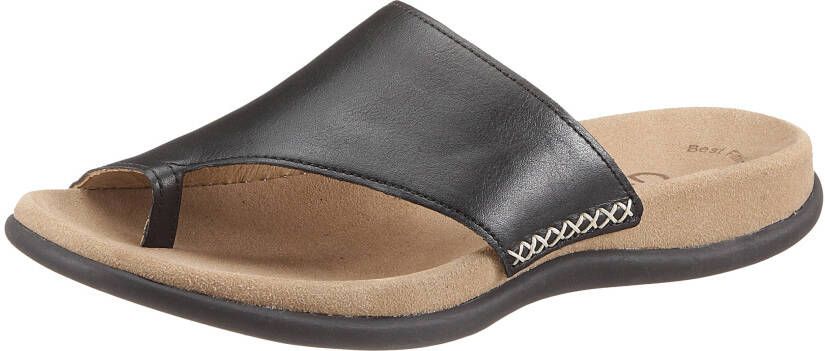 Gabor Teenslippers sleehak zomerschoen dianette met contrastkleurig borduursel - Foto 10