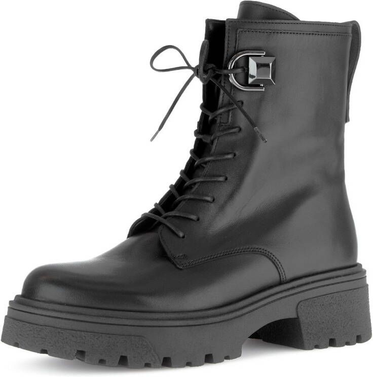 Gabor Veterlaarsjes blokhak veterschoenen met best fitting-uitrusting