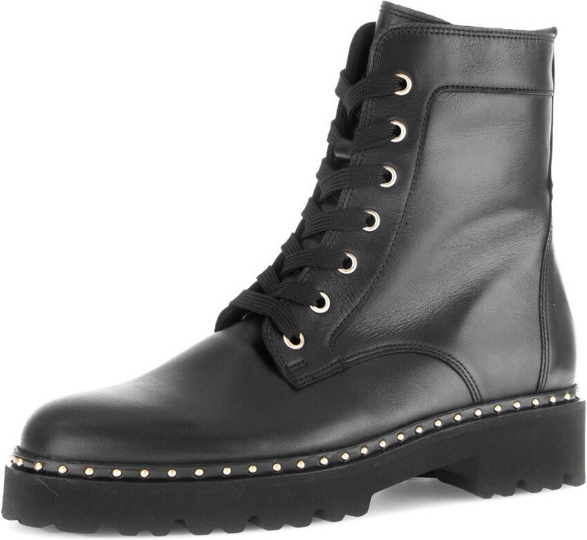 Gabor Veterschoenen blokhak veterschoen enkellaars laarzen met best fitting-uitrusting
