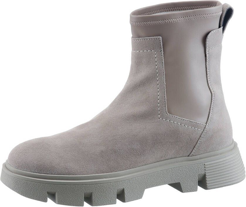 Geox Boots zonder sluiting D VILDE plateau enkellaars om in te stappen met aanhaaklus