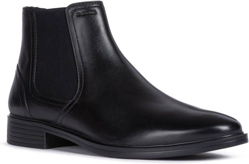 Geox Chelsea-boots U GLADWIN Enkellaarsjes met elastiek en blokhak - Foto 3