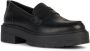 Geox Klassieke Mocassin Schoenen in Brandy Kleur Black Dames - Thumbnail 4