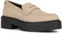 Geox Ademende ultra-dempende loafer met modern design Beige Dames - Thumbnail 2