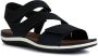 GEOX D SANDAL VEGA vrouwen Sandalen zwart - Thumbnail 2