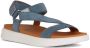 Geox Flat Sandals Blue Dames - Thumbnail 2