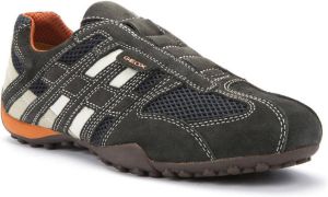 Geox Slip-on sneakers UOMO SNAKE met modieuze siernaden en speciale -membraan