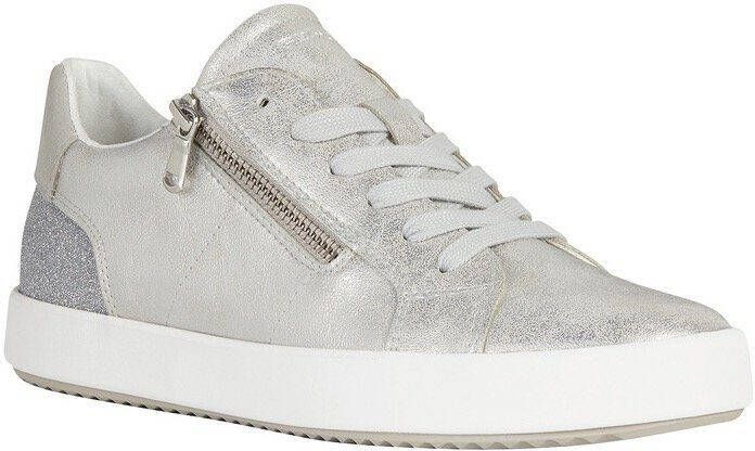 Geox Sneakers D BLOMIEE A met zijrits vrijetijdsschoen lage schoen veterschoen
