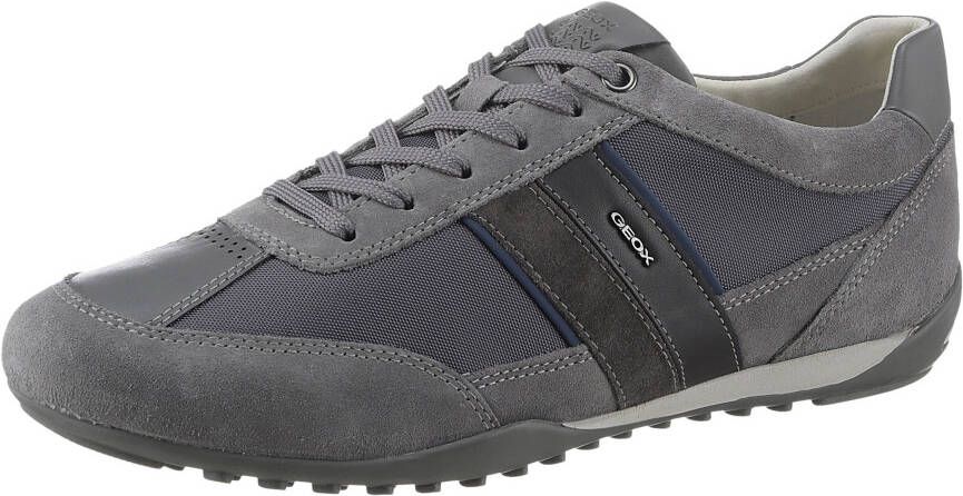 Geox Sneakers U WELLS C Vrijetijdsschoen lage schoen veterschoen met logoversiering - Foto 2
