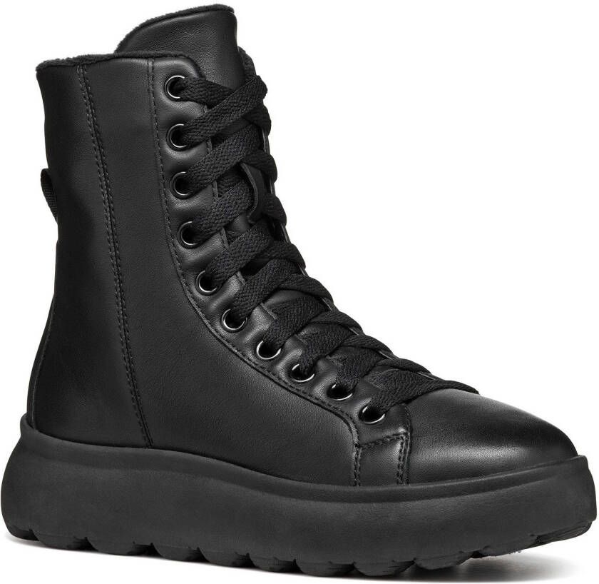Geox Veterschoenen D SPHERICA EC4.1 D Plateau boot chunky boot winterboot met warme voering