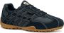 GEOX U Snake Original heren leren sportschoenen U55MNB 022EK blauw - Thumbnail 2