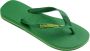 Havaianas Brasil Logo Heren Slippers en Sandalen Geel Maat: 43-44 Leer Foot Locker - Thumbnail 2