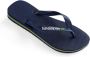 Havaianas Teenslippers Brasil Logo zomerschoen slippers poolslides met logo-opschrift - Thumbnail 13