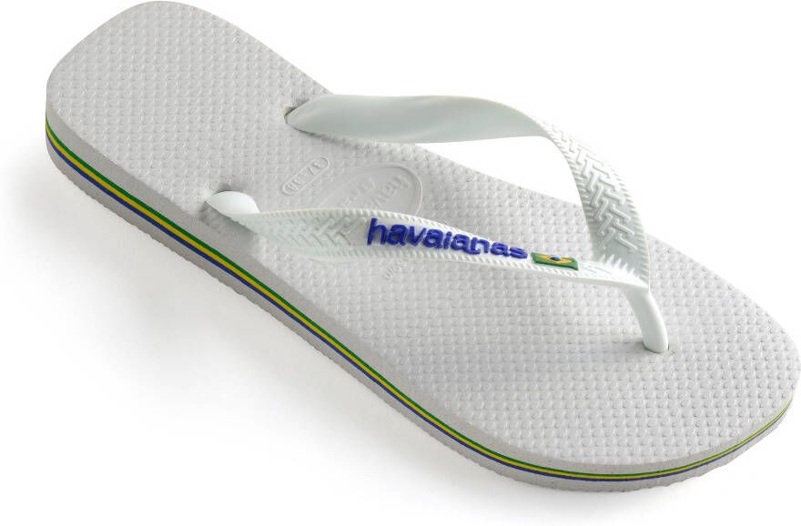 Havaianas Teenslippers Brasil Logo zomerschoen slippers poolslides met logo-opschrift - Foto 4