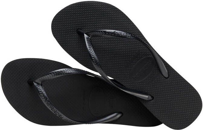 HAVAIANAS Teenslippers Dames Kids Slim Glitter Ii Maat: 33 34 Materiaal: Rubber Kleur: Zwart - Foto 20